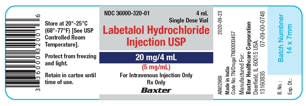 LABETALOL HYDROCHLORIDE injection, solution