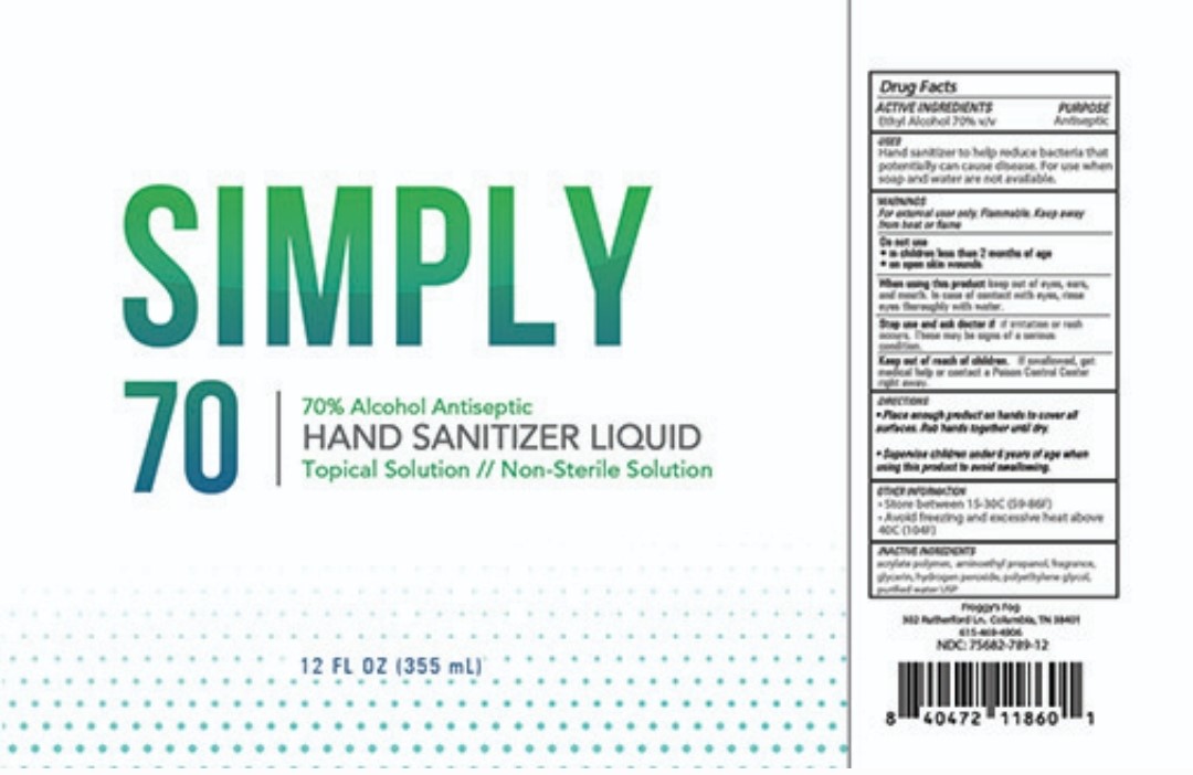 Simply 70 Liquid Sanitizer