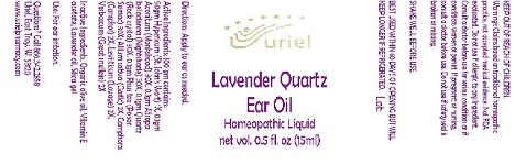 LavenderQuartzEarOil