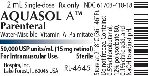 PRINCIPAL DISPLAY PANEL - 2 mL Vial Label - RL-4645