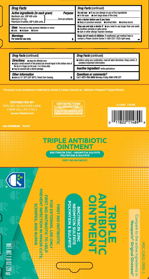 Bacitracin Zinc, USP 400 units, Neomycin 3.5 mg, Polymyxin B Sulfate, USP 5,000 units