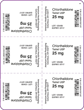 25 mg Chlorothalidone Tablet Blister