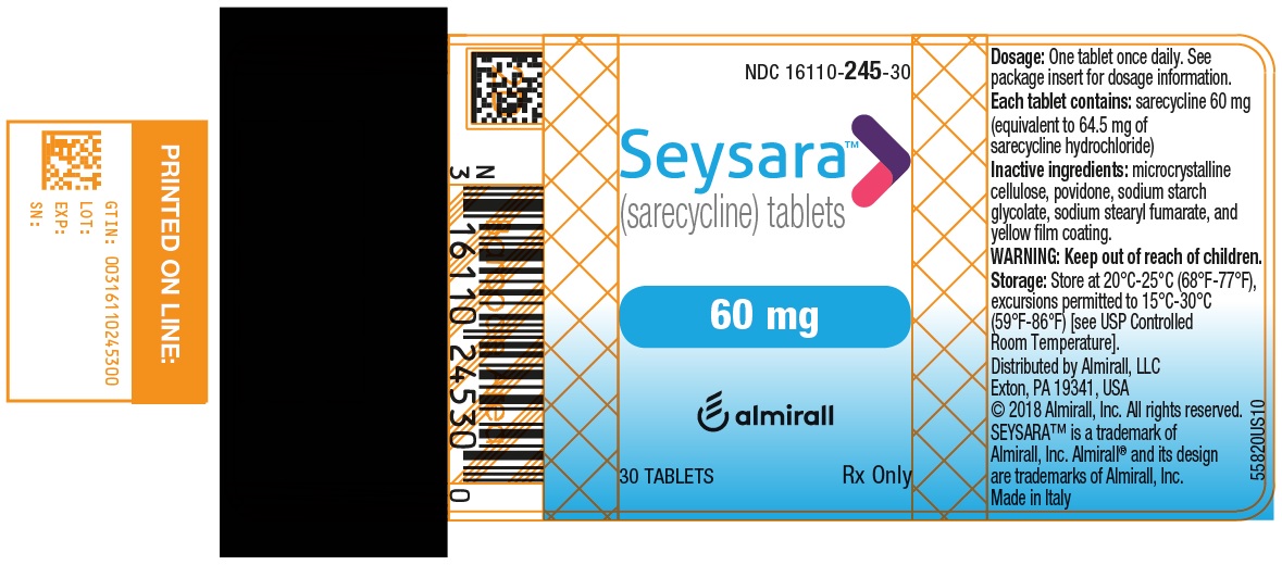 60 mg 30-count Bottle Label