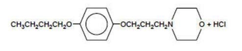 chemical structure - Pramoxine hydrochloride