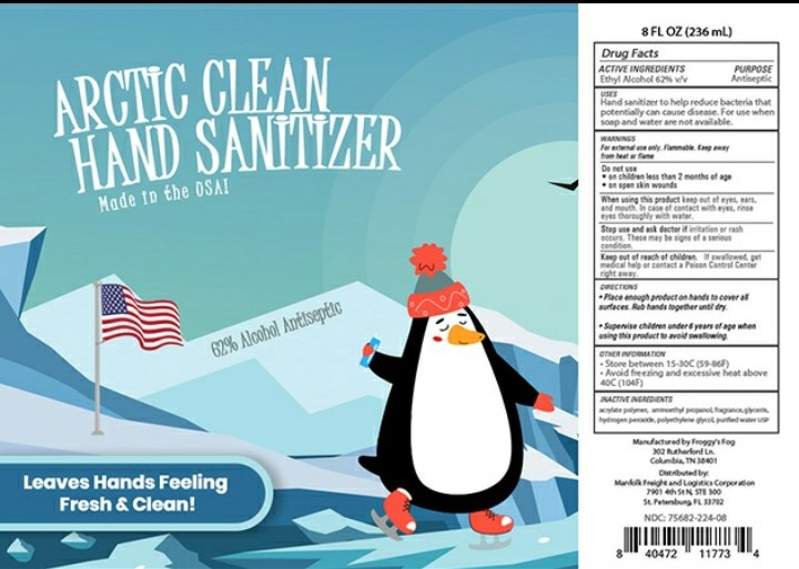 Arctic Clean Hand Sanitizer
