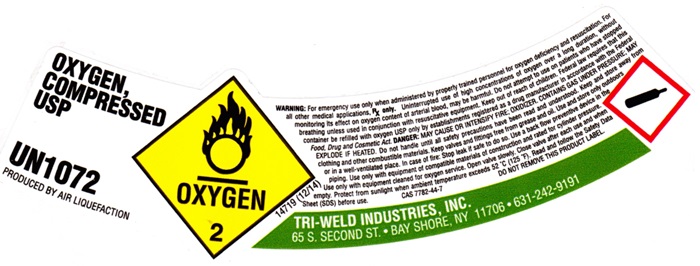 SHOULDER LABEL