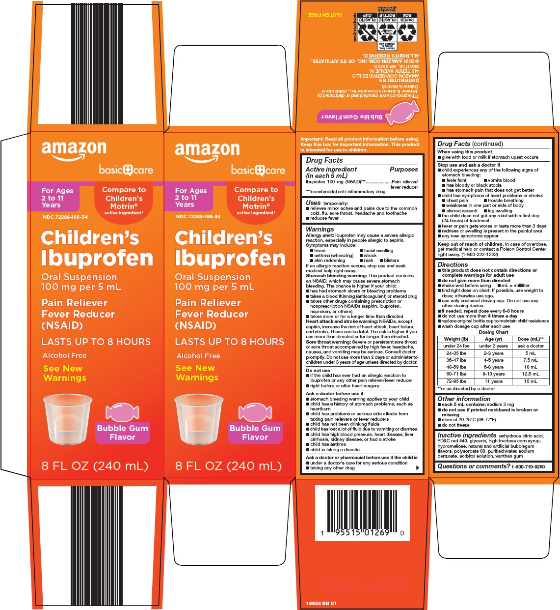 BASIC CARE CHILDRENS IBUPROFEN ibuprofen suspension