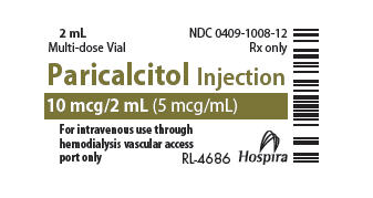 PRINCIPAL DISPLAY PANEL - 10 mcg/2 mL Vial Tray