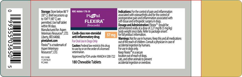 Principal Display Panel – 57mg 180 Tablets Bottle Label
