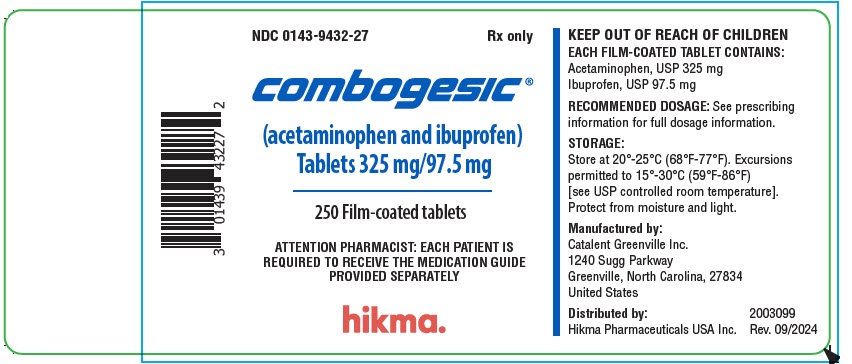 PRINCIPAL DISPLAY PANEL - 325 mg/97.5 mg Tablet Bottle Label