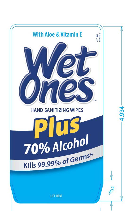 Wet Ones Wipes, Hand Sanitizing - 20 wipes