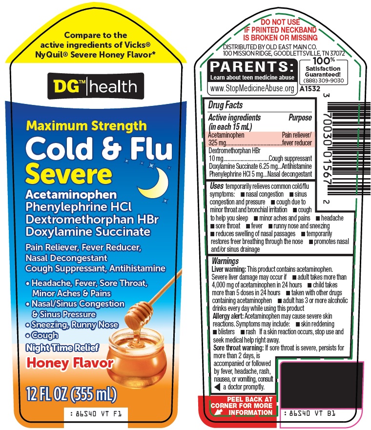 Cold & Flu Severe Label Image 1