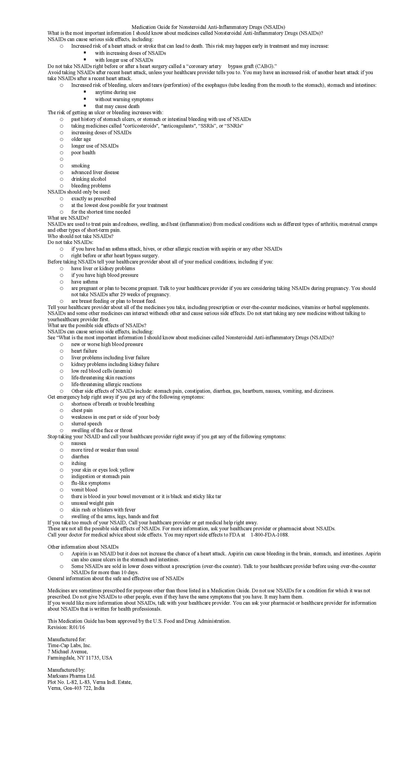 MEDGUIDE IBUPROFEN TABLETS