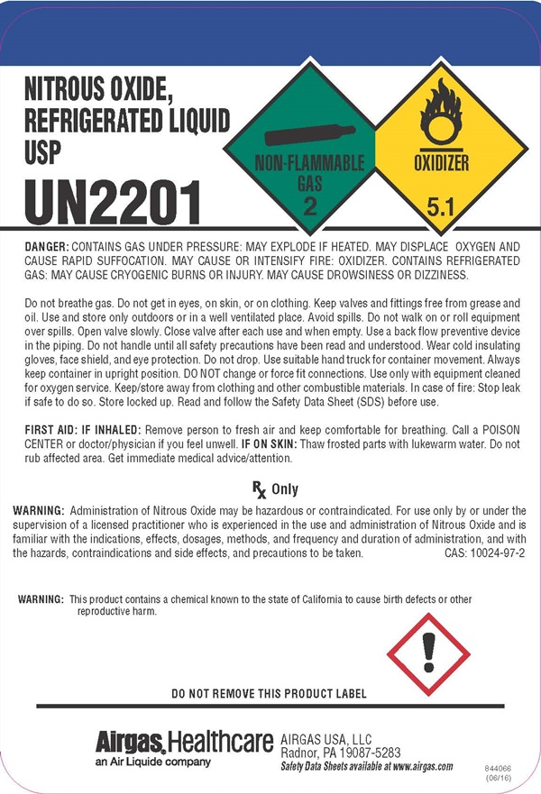 NITROUS OXIDE by AIRGAS USA, LLC NITROUS OXIDE gas