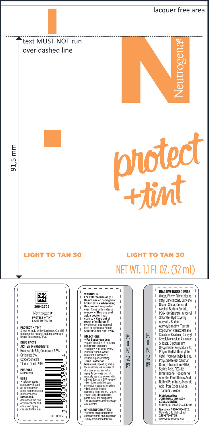 PRINCIPAL DISPLAY PANEL - 32 mL Tube Label - Light To Tan 30