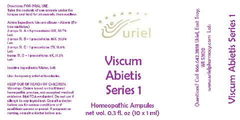 ViscumAbietisIscucinSeries1Ampules