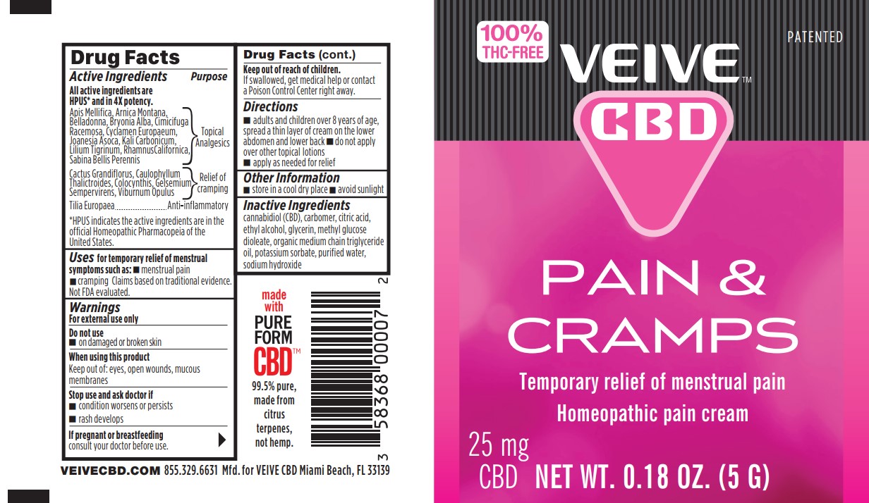 Veive CBD Pain & Cramps