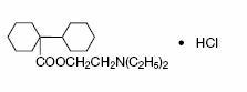 Dicyclomine Hydrochloride structural formula