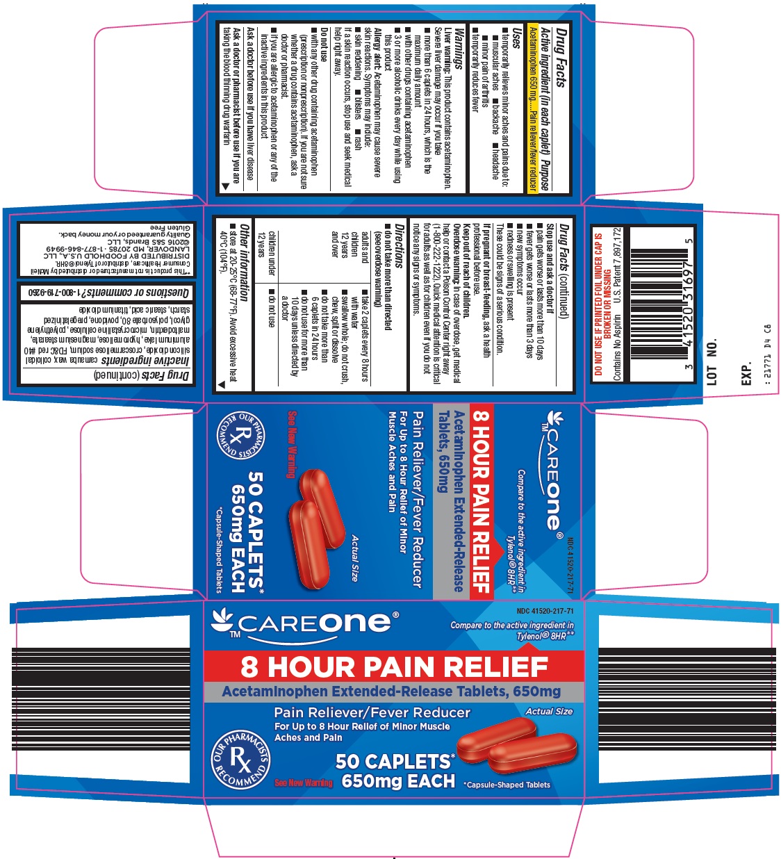CareOne 8 Hour Pain Relief