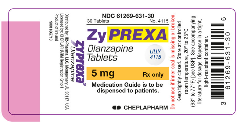 PRINCIPAL DISPLAY PANEL - 5 mg Tablet Bottle Label