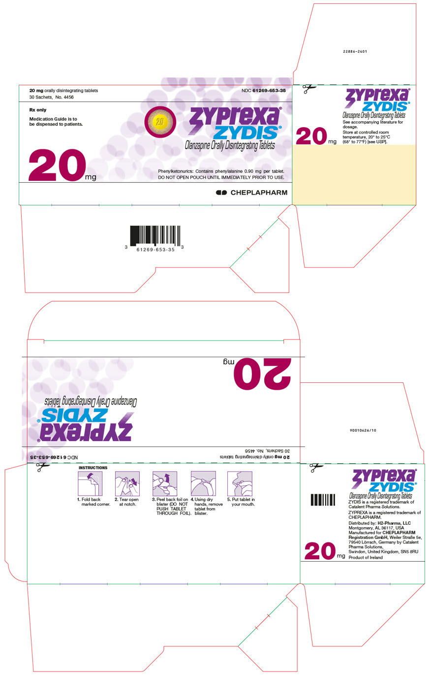 PRINCIPAL DISPLAY PANEL - 20 mg Tablet Sachet Carton