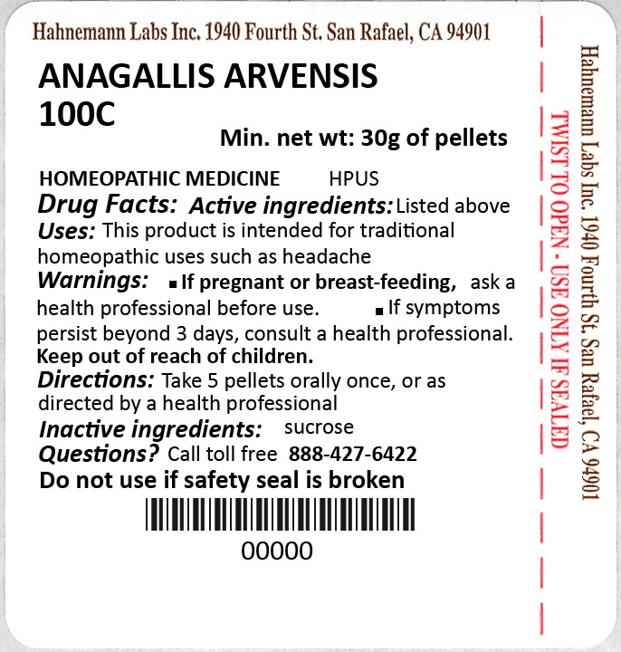 Anagallis Arvensis 100C 30g