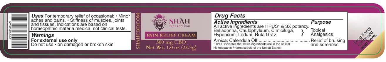 Shah Pain Relief Cream Panel 1