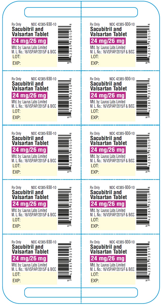 PACKAGE LABEL.PRINCIPAL DISPLAY PANEL - 24 mg/26 mg - cold form Blister (1 x 10's count)