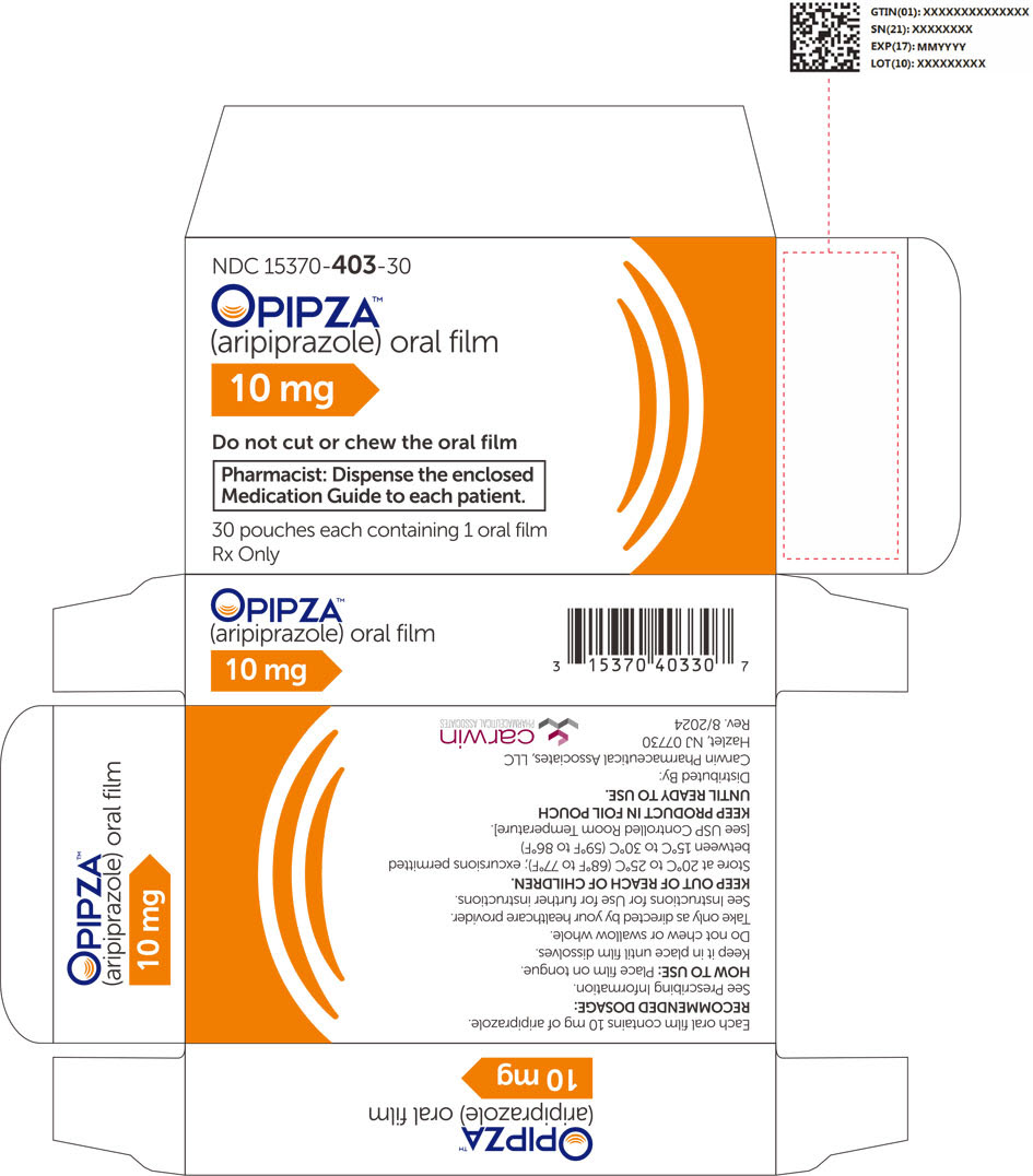 PRINCIPAL DISPLAY PANEL - 10 mg Film Pouch Carton