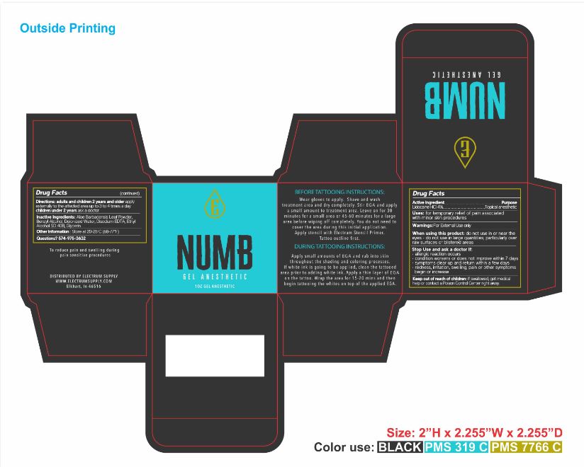 Numb box art