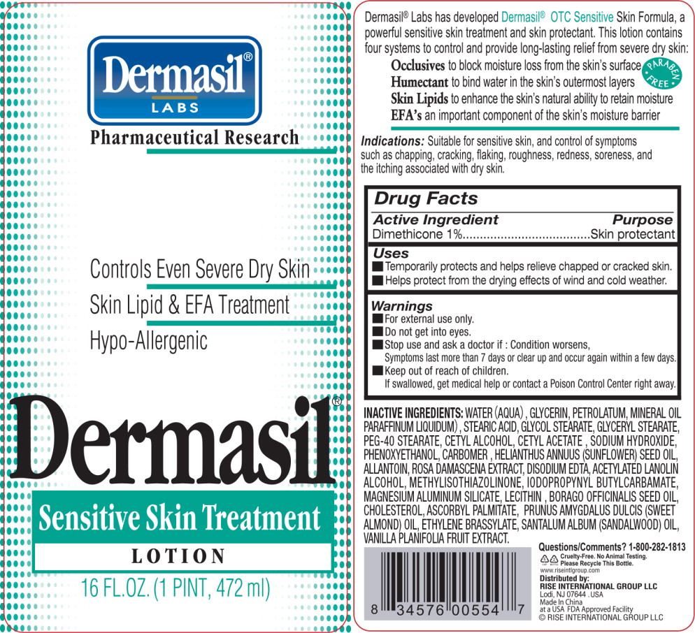 Principal Display Panel - Bottle Label Dermasil 16oz
