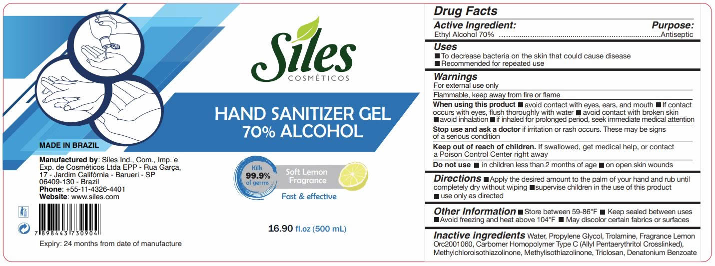 Siles Hand Sanitizer 500mL