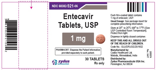 Entecavir tablets