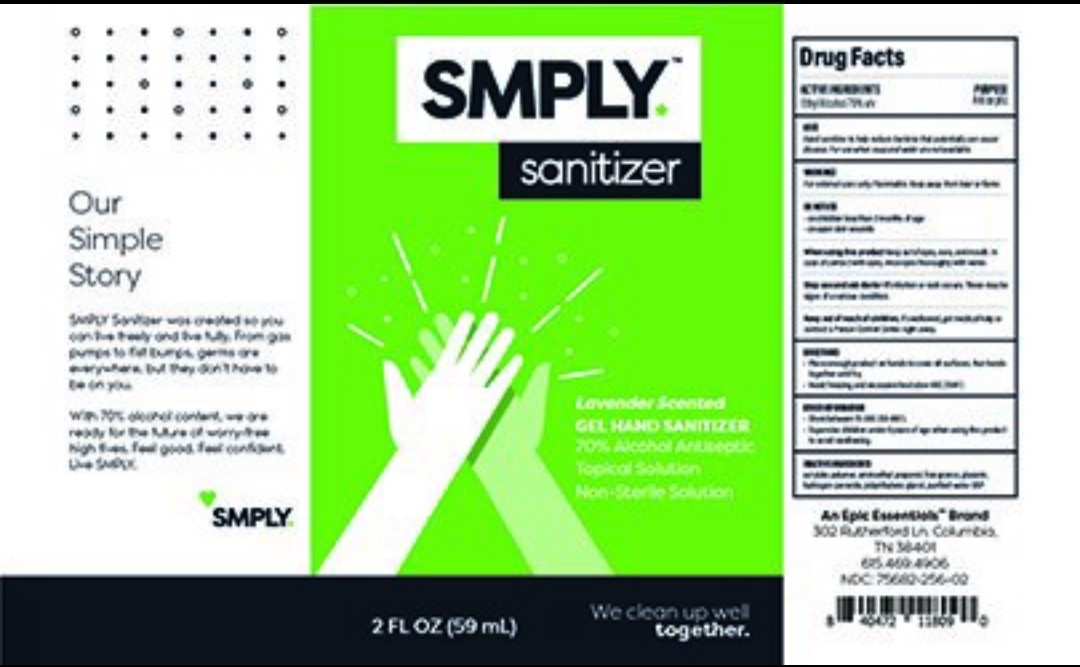 SMPLY Sanitizer Aloe
