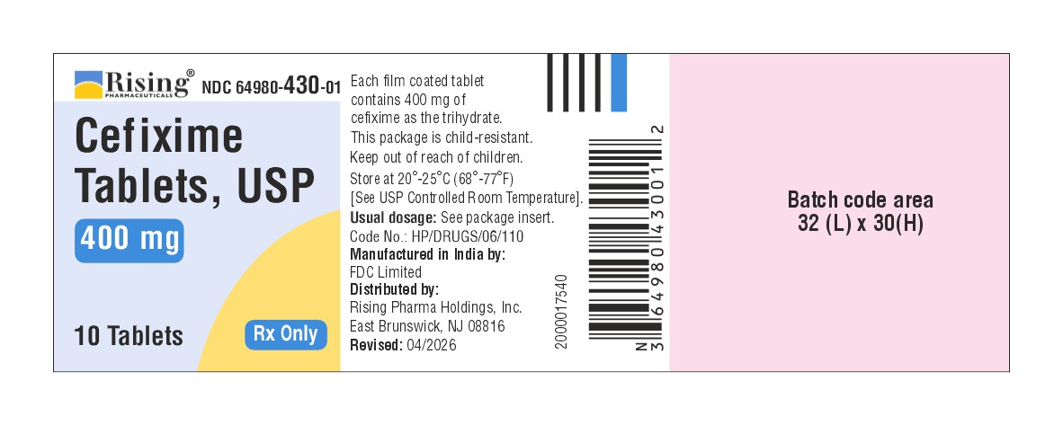 Bottle label-10 Tablets