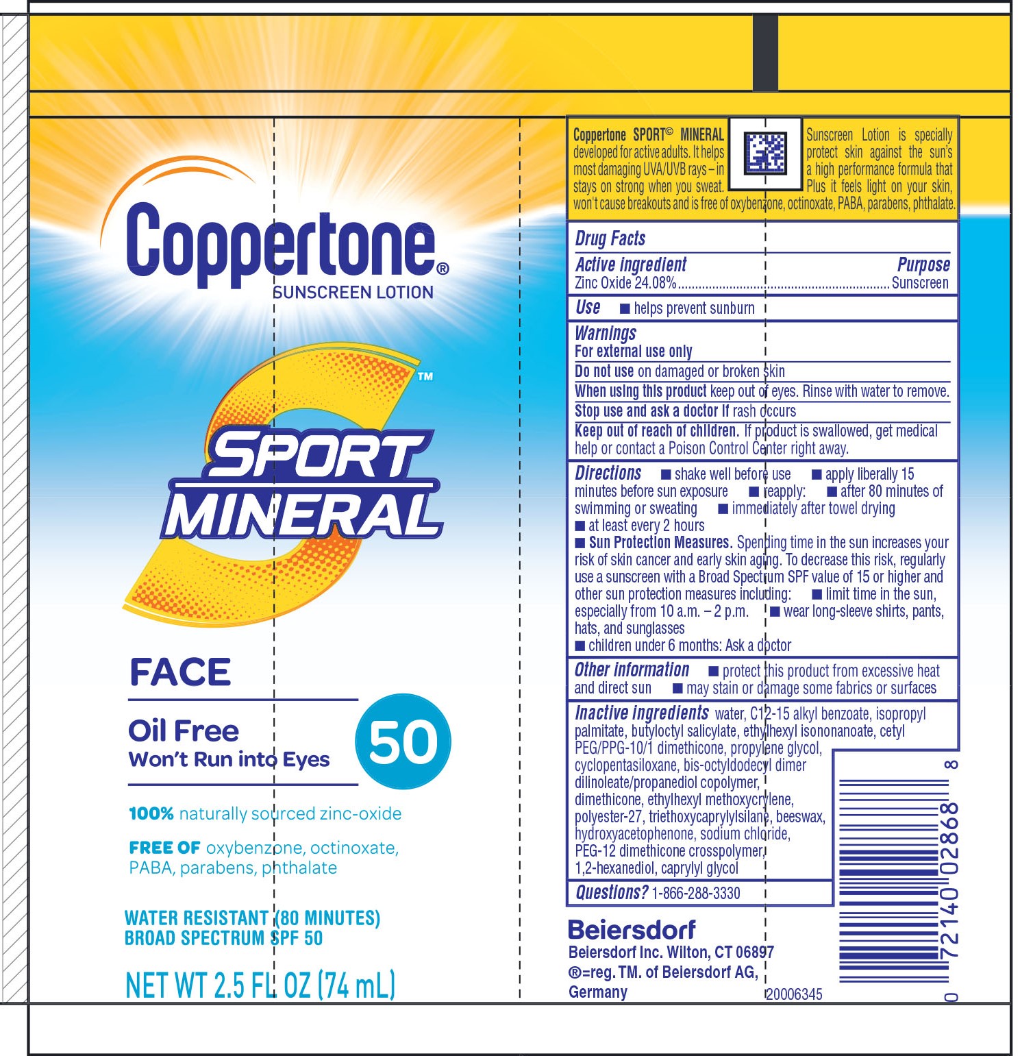 Sport Mineral Face SPF 50