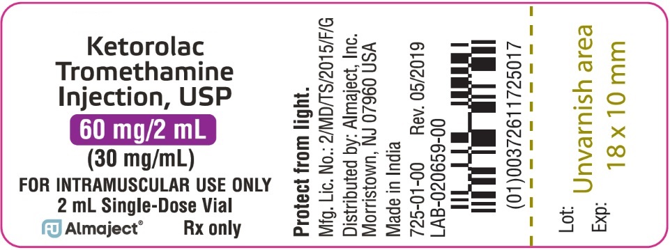 KETOROLAC TROMETHAMINE injection, solution
