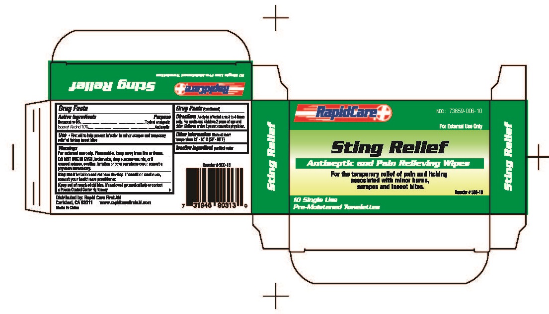 Sting Relief pouch