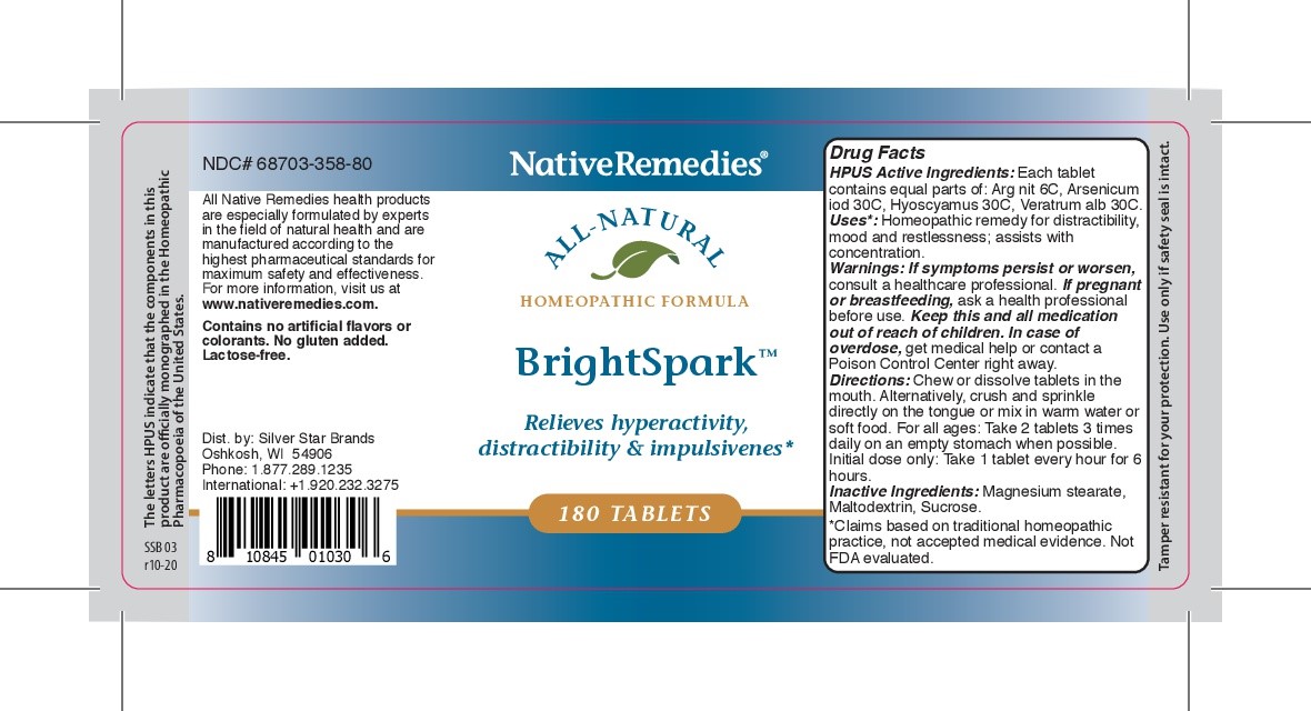 BrightSpark label