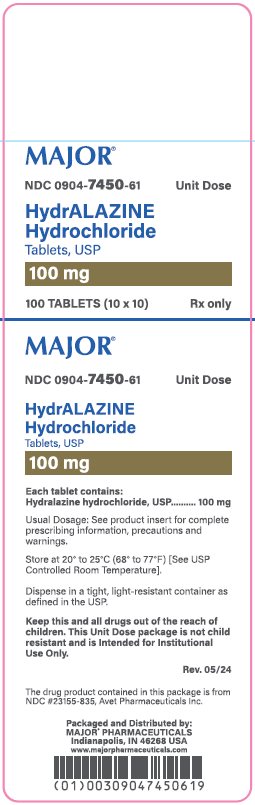 100mg carton label