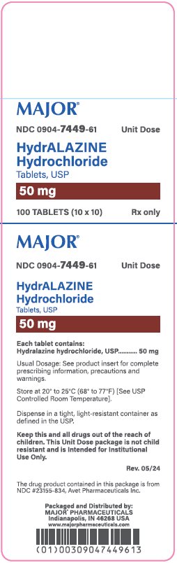 50mg carton label