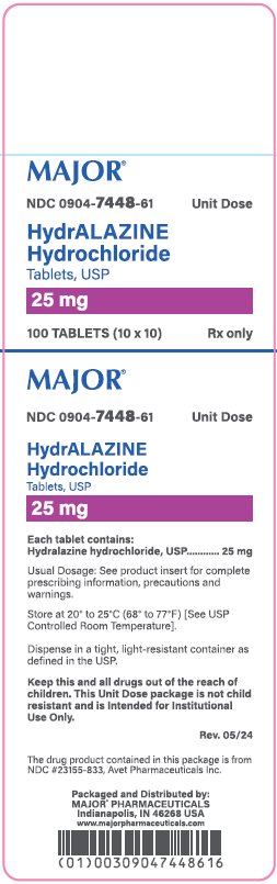 25mg carton label