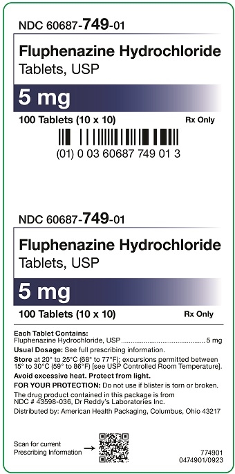 5 mg Fluphenazine Tablets Carton