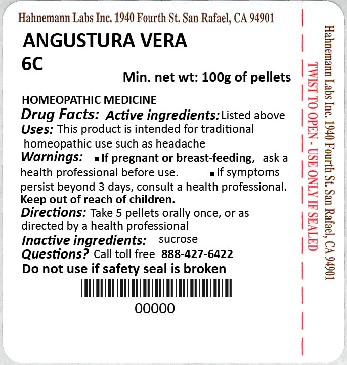 Angustura Vera 6C 100G