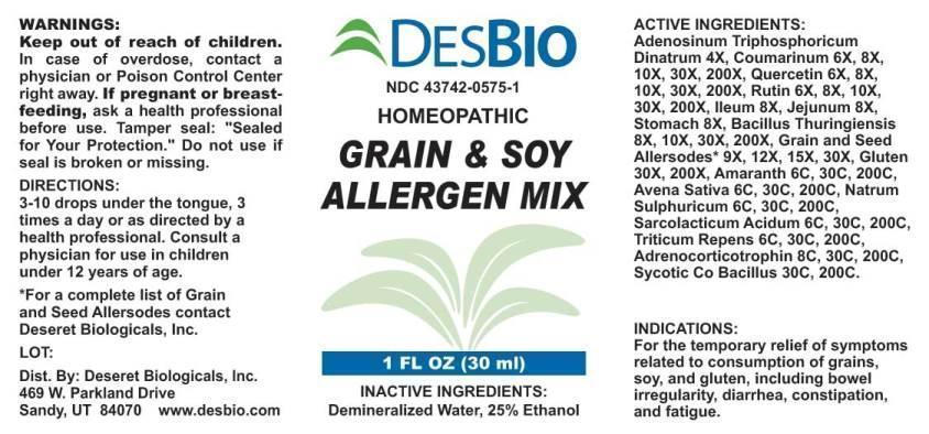 Grain and Soy Allergen Mix