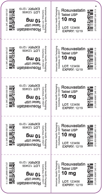10 mg Rosuvastatin Tablet Blister