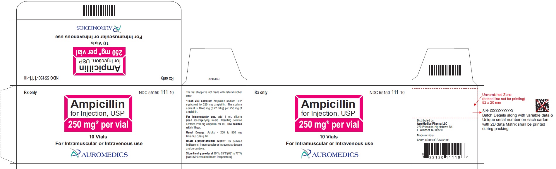 PACKAGE LABEL-PRINCIPAL DISPLAY PANEL - 250 mg Carton Label