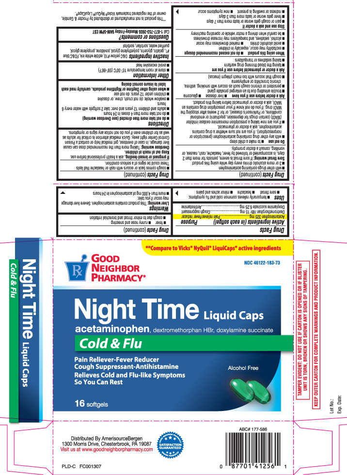 Acetaminophen 325 mg; Dextromethorphan HBr 15 mg; Doxylamine succinate 6.25 mg