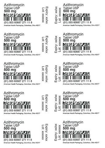 500 mg Azithromycin Tablet Blister