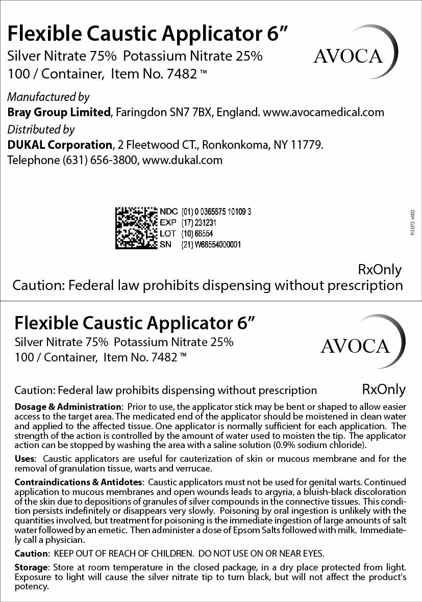 Flexible Caustic Applicator 6”